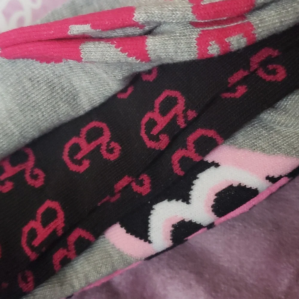 NWT BARBIE Socks 12 Pack Women's 9-11 Girls Youth 6-12 Ankle Cut AUTHENTIC - Picture 5 of 12